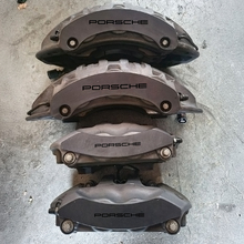 4 adesivi per decalcomanie pinza freno Porsche
 5