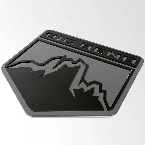 Distintivo Emblema 3D Montagne parafango portellone per Ford Bronco Big Bend