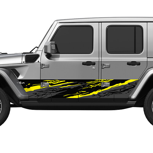Porte laterali con involucro mimetico CASPLAGGI STALLE AVOLTTO SIT FIT JEEP WRANGLER
