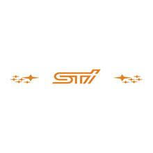 Banner parabrezza Banner in vinile adesivo grafico Rally Fit Sotta STI
 2