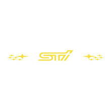 Banner parabrezza Banner in vinile adesivo grafico Rally Fit Sotta STI
 3