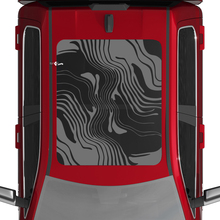 Mappa topografica Decals Vinil Decals Grafica per Dodge Ram 1500 Tungsteno Panoramica Moonroof
 2