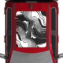 Mappa topografica Decals Vinil Decals Grafica per Dodge Ram 1500 Tungsteno Panoramica Moonroof
 3