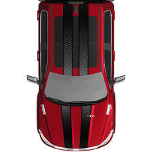 Dual Stripes Decals Adesivi per decalcomanie per Dodge Ram 1500 Tungsteno
 3