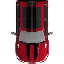 Dual Stripes Rally Vinil Decals Adesivi grafica per Dodge Ram 1500 Tungsten
 3