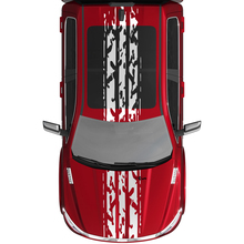 Stripes Rally Vinil Decals Adesivi grafica per Dodge Ram 1500 Tungsten
 3