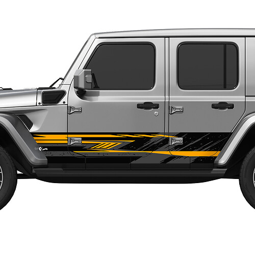 Porte laterali con involucro mimetico CASPLAGGI AVIDER AVIDATO VINYL FIT JEEP WRANGLER 5
