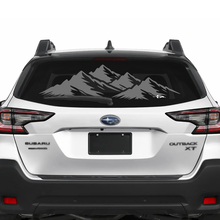 Suba Outback Montagne posteriore Montagne Vinyl Decal Graphic
 2