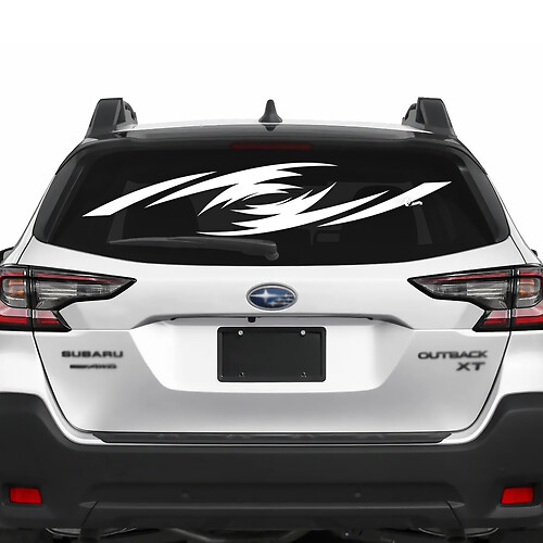 Suba Outback posteriore ali posteriori ali in vinile Decal grafico 2
