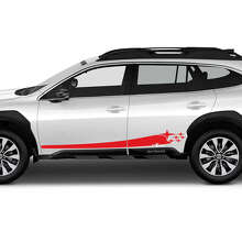 Kit di decalcomanie in vinile per paraurti Suba Stars per Suba Outback_3