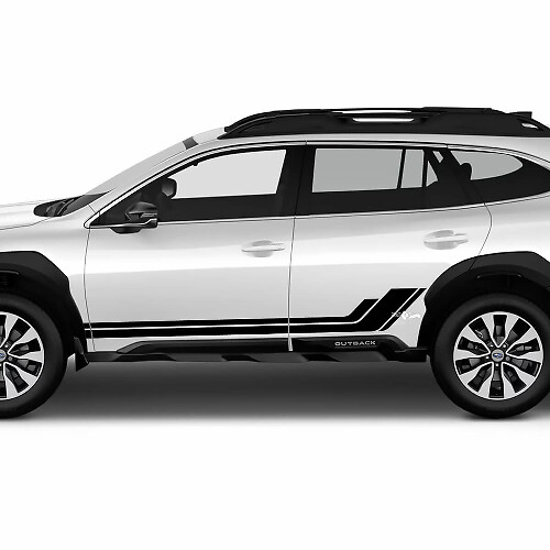 Pannello a bilanciere laterali grafica decalcomania per la decalcomania per Suba Outback
