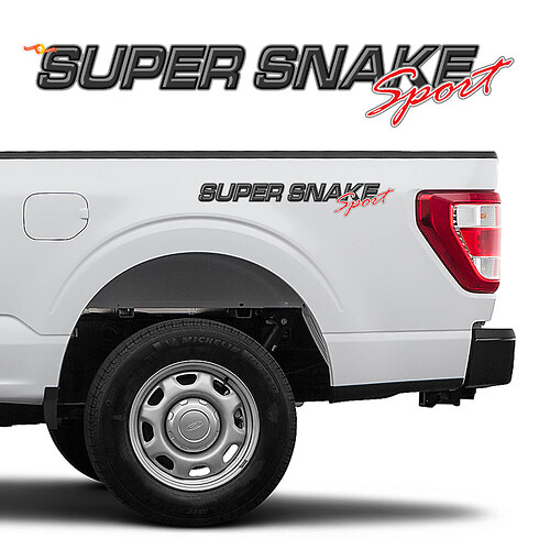 Ford F-150 Super Snake Sport Sport Strada grafica adesivi per decalcomanie in vinile
