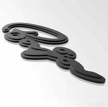 Emblema Paraurti Shelby Baja power truck 3D Personalizzato 2 Per Musclecar power truck 2