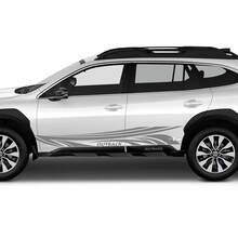 Porte laterali grafica di decalcomanie per adesivo in vinile tribale per Suba Outback
 2