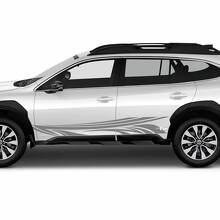 Kit Adesivi in Vinile con Strisce Laterali Stile Tribale per Subaru Outback_2