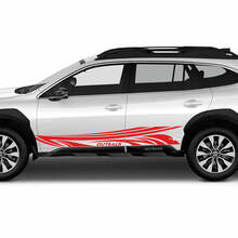 Porte laterali grafica di decalcomanie per adesivo in vinile tribale per Suba Outback
 3