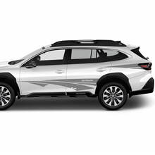 Porte laterali grafica di decalcomanie per adesivo in vinile tribale per Suba Outback 2
 2