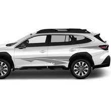 Kit Adesivi in Vinile Tribal Style per Porte e Partie Laterali Posteriori per Subaru Outback_2