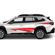 Kit Adesivi in Vinile Tribal Style per Porte e Partie Laterali Posteriori per Subaru Outback_3