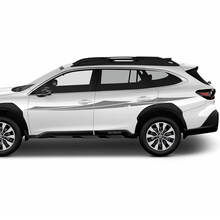 Porte laterali grafica di decalcomanie per adesivo in vinile tribale per Suba Outback 3
 2