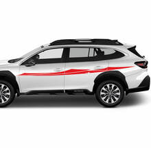 Porte laterali grafica di decalcomanie per adesivo in vinile tribale per Suba Outback 3
 3