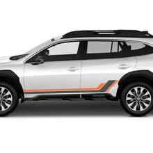 Porta laterale L Stripes Stripes Decal di adesivo in vinile Grafica per Suba Outback
 2
