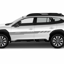 Porte laterali a strisce moderne Decal di decalcomanie in vinile per Suba Outback
 2