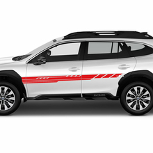 Porte laterali a strisce moderne Decal di decalcomanie in vinile per Suba Outback
 3