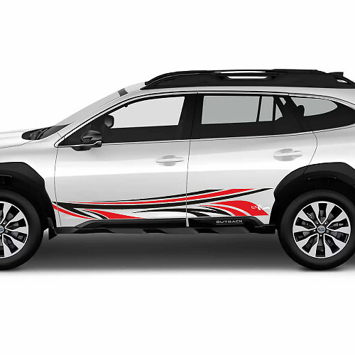 Kit Adesivo in Vinile con Strisce per Porte in Stile Tribale per Subaru Outback