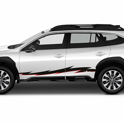 Suba Outback Stripes Decal in vinile - adesivo grafico sportivo
