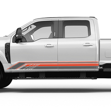Ford F150 F250 F350 Pannello di bilanciere Stripes Schede in vinile Grafica 2 colori
 2