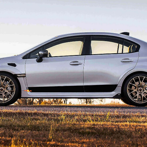 Kit di Adesivi Vinilici Strisce Accento per Porte per Subaru WRX
