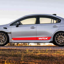 Abbina la gonna a pannello laterale con gonna in vinile per carrozzeria a strisce per carrello in vinile decalcomania Suba wrx
 3