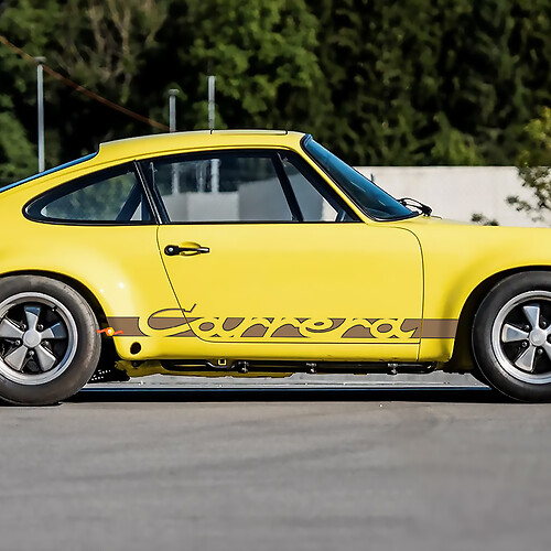 Porsche 911 Carrera Stripes Side decal Decal Spehion Colors
