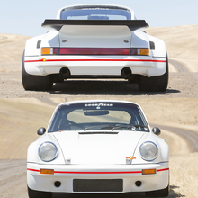 Porsche 911 Carrera RSR Stripes laterale Adesivo
 6