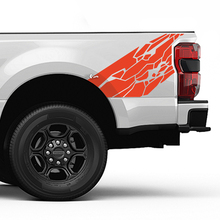 Ford F150 F250 F350 SPLASH GRUNGE STHIN STYLE DECAL KIT - MADULE SET SET SET LATURA LATURA
 3
