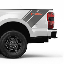 Ford F350 Lato letto Stripes Decal Kit Sticker Vinil Siet Grafica laterale
 2