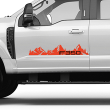 F350 MONTAGNE ALTRI LATURA LATURA LATURA STRUTTO KIT DECALLA DI decalcomanie SET SET SET LATURA LATURA PER FORD TRUCKS
 3