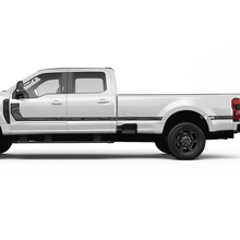 Mappa topografica F350 Stripe laterali kit decalcomania grafica in vinile per camion Ford
 2