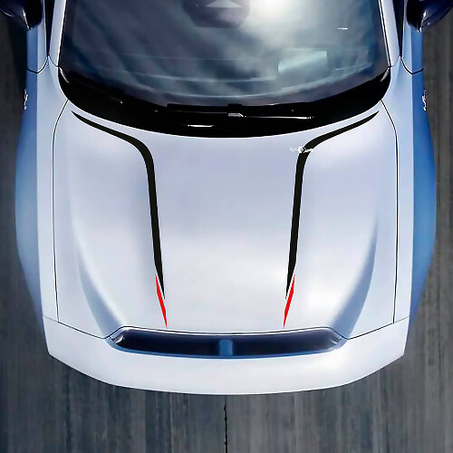 Adesivo decorativo per cofano per Dodge Charger Elettrica
