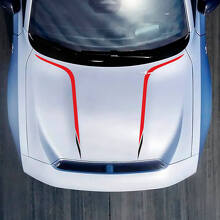 Adesivo decorativo per cofano per Dodge Charger Elettrica
 3