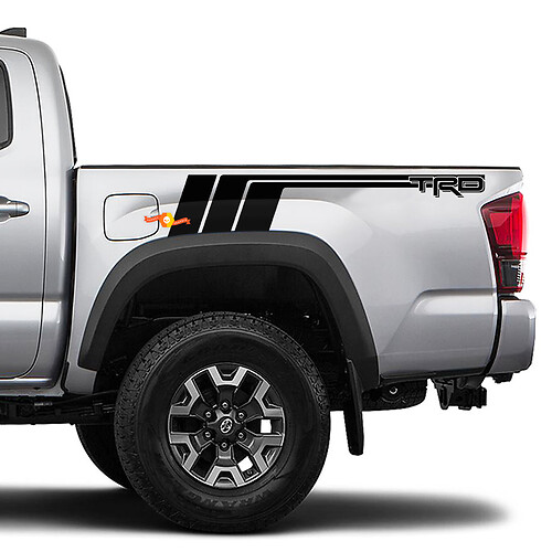 Strisce posteriori TRD Adesivo per decalcomania in vinile per Toyota Tacoma
