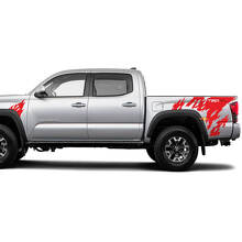 TRD POSTERIORE E ANCONTO ASSPLATO DECALE DI VINILE PER TRD per Toyota Tacoma
 3