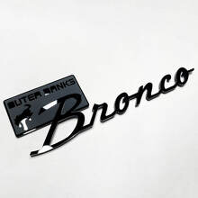 Distintivo parafanghi o portellone 3D stile Outer Banks per Musclecar horse_4