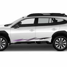 Stripes Stripes Gradiente Decal in vinile - Adesivo grafico sportivo Fit Suba Outback
 2