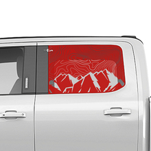 Montagne laterali Mappa topografica Finestra Decal Decal Vinil Sticker Graphics per Ford Trucks
 3