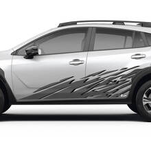 Kit adesivi vinile laterali paraspruzzi per porte Subaru Crosstrek_3