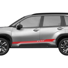 Kit di Adesivi in Vinile Decorativi per Strisce Laterali per Subaru Forester_2
