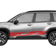 Pannello di bilanciere a porte laterali Decal di vinile tribale - adesivo grafico universale Suba Forester
 3