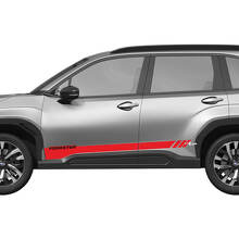 Panno laterali Stripes a strisce in vinile Decal - adesivo grafico universale Suba Forester
 3